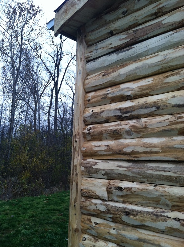 GV Wood Products Log Siding